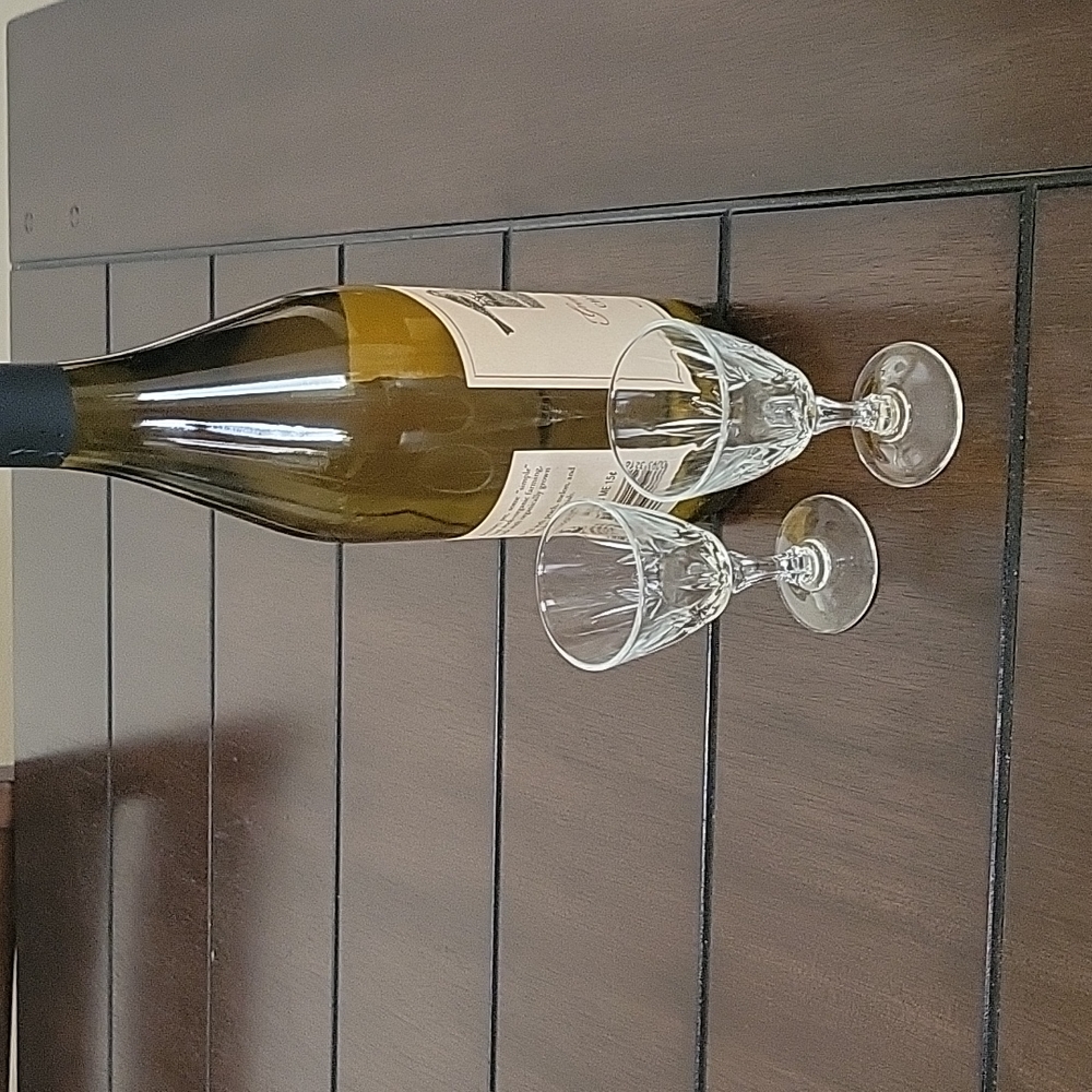 Vintage wine glass set, made in France 🇫🇷